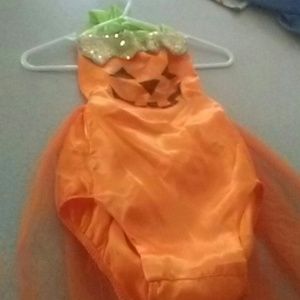 Pumpkin Halloween costume!